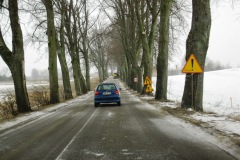 650 i 591 Srokowo - St.Różanka - Kętrzyn w trakcie robót